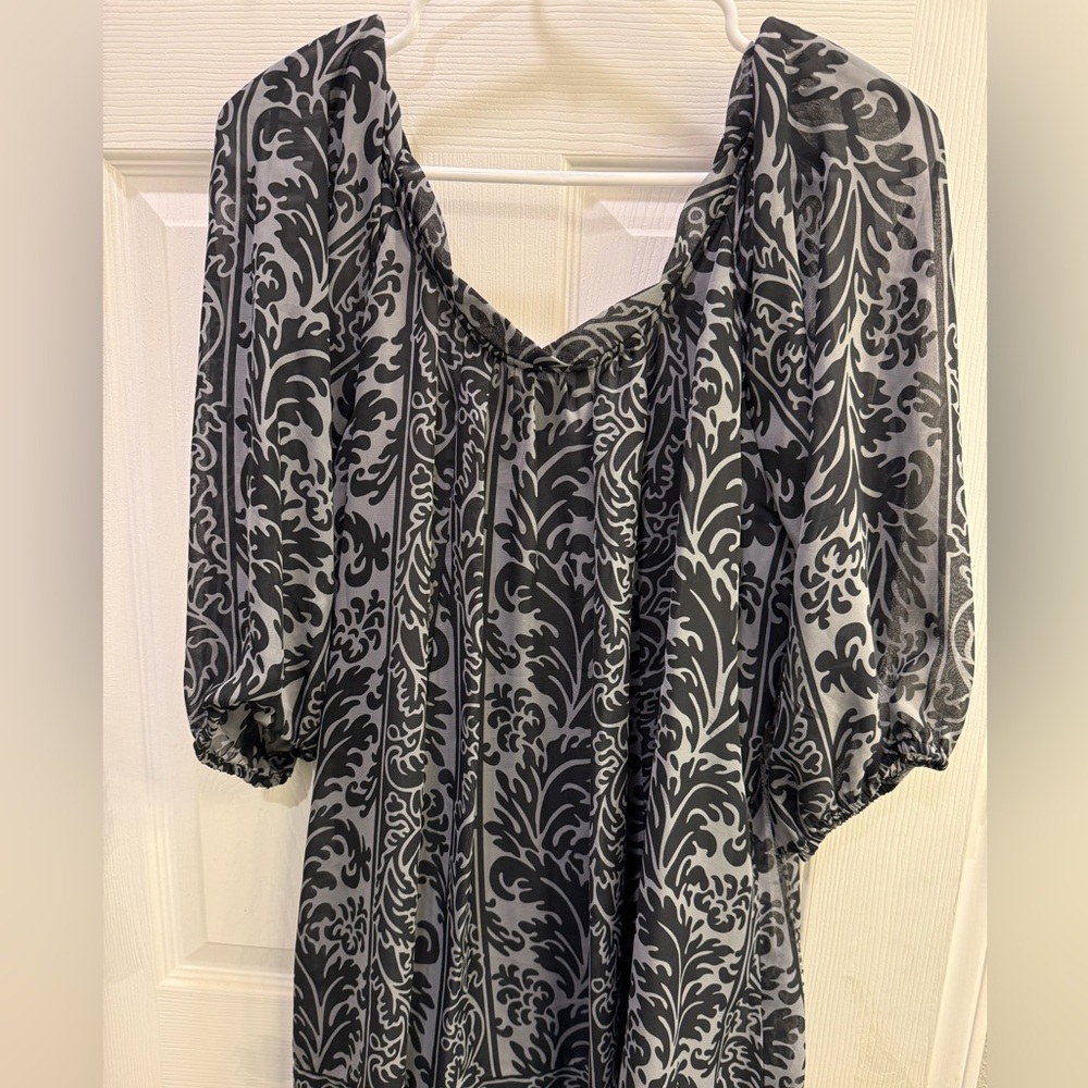 Nicole Miller blouse with sequin work